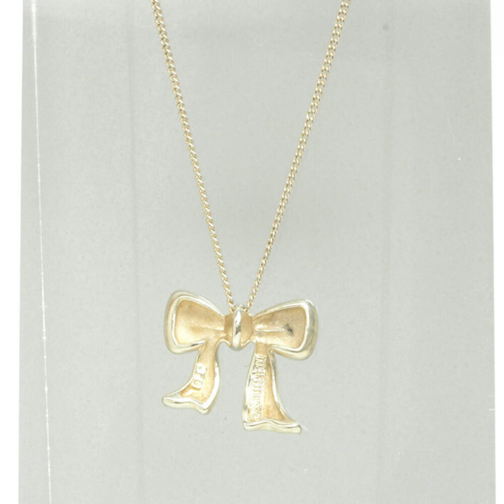 Tiffany ribbon motif silver